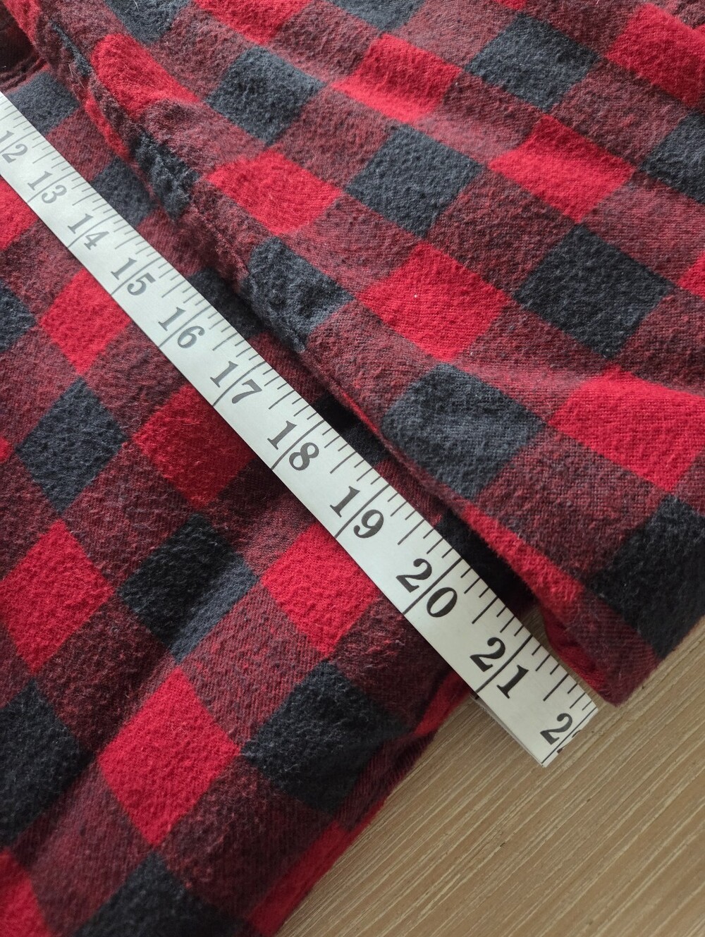 L.L. Bean Relaxed Fit Buffalo Plaid Sherpa Lined Hooded Jacket Womens Size Small - Picture 7 of 10